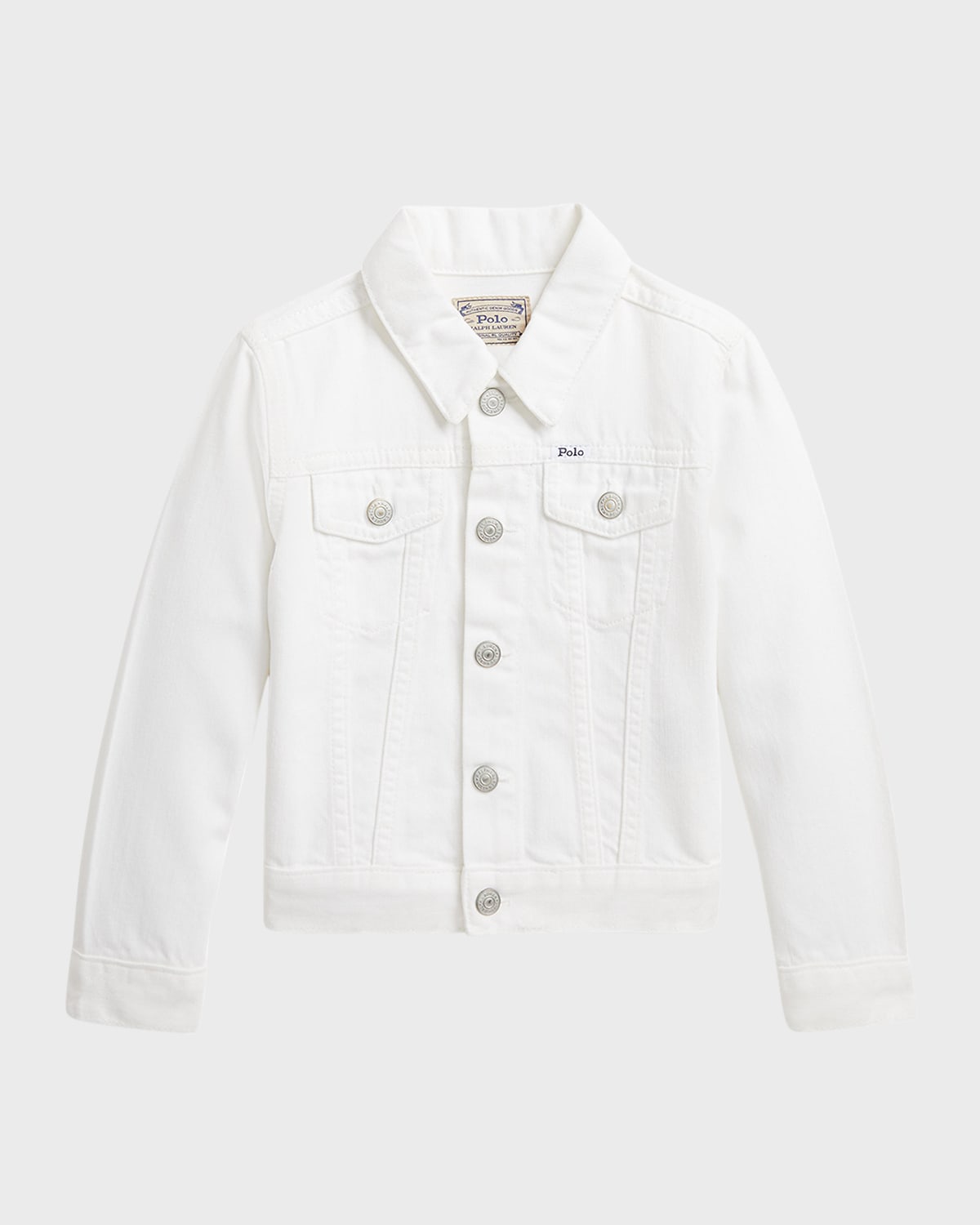 Polo Ralph Lauren Girls Denim Trucker Jacket - Poe Wash V