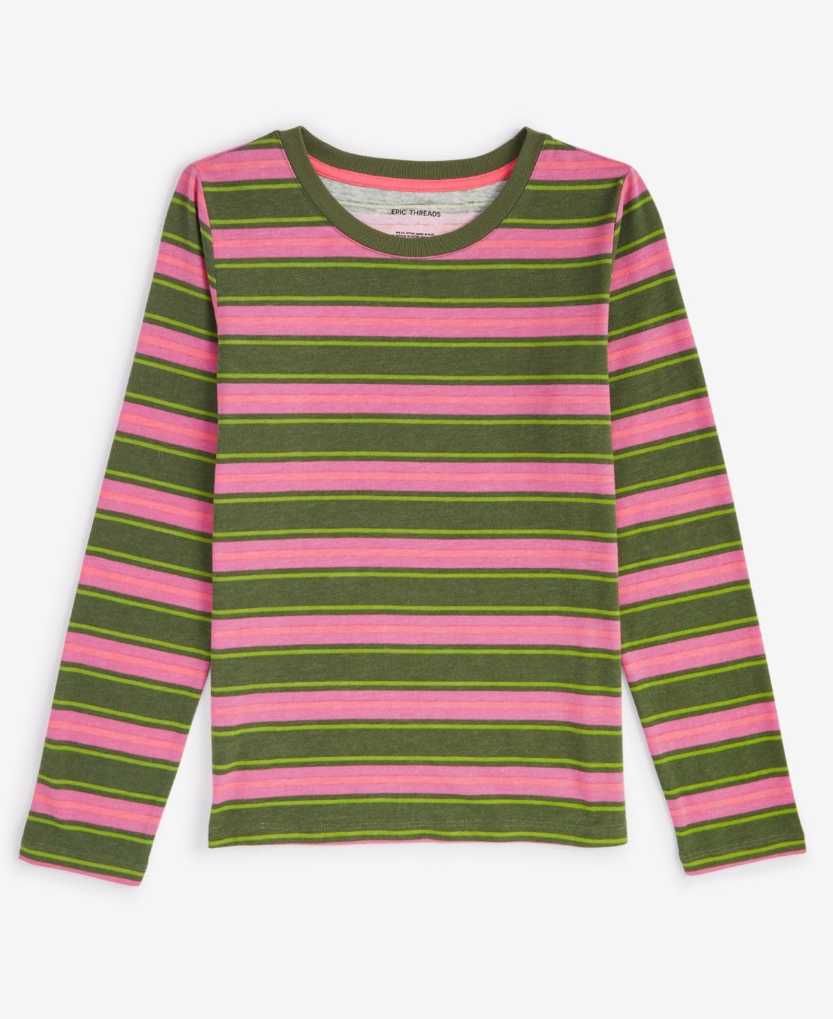 Epic Threads Girls Camille Striped T-Shirt