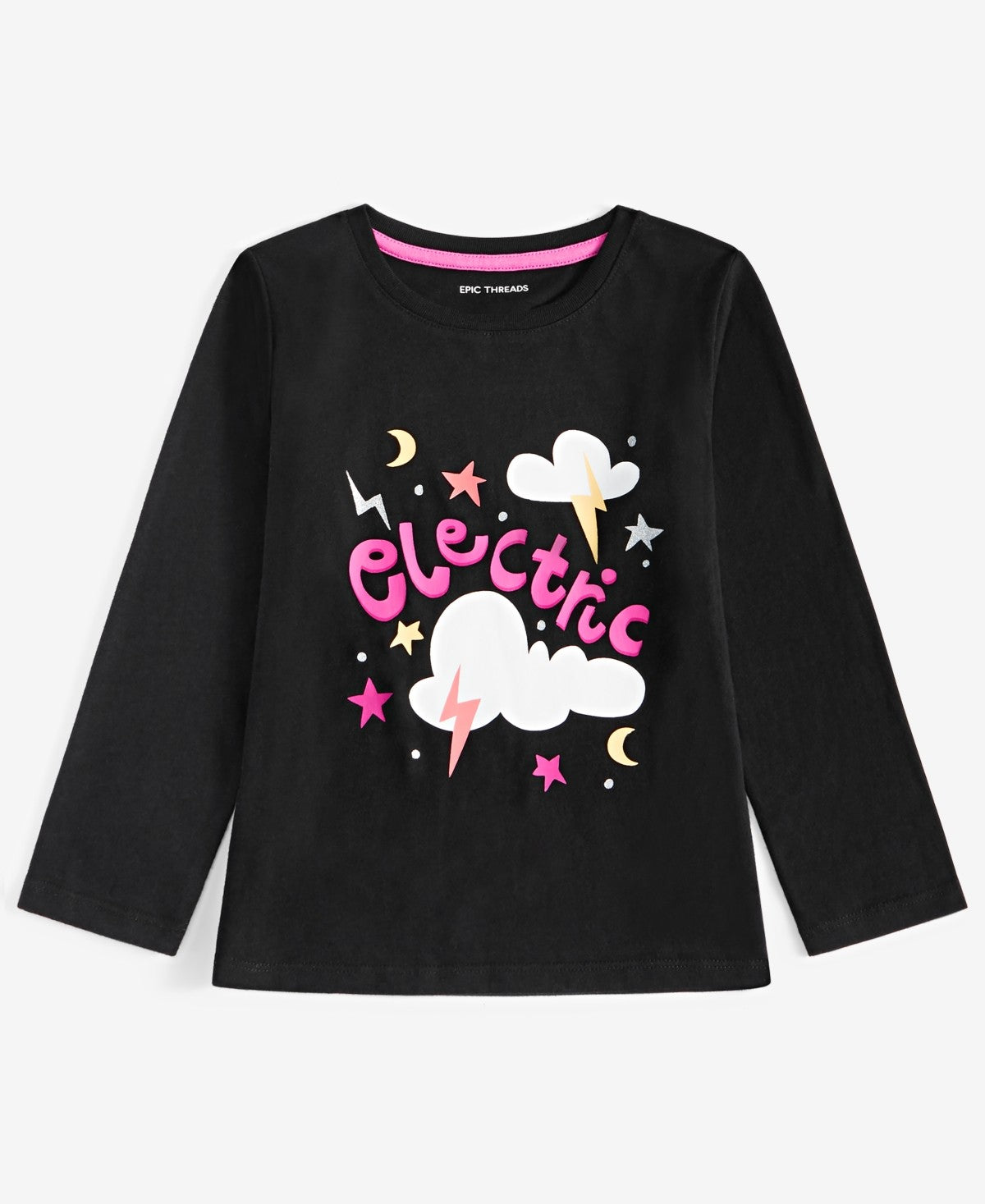 Epic Threads Toddler Girls Electric Graphic Long-Sleeve T-Shirt