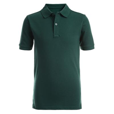 Nautica Big Boys Stretch Double Pique Polo - Hunter