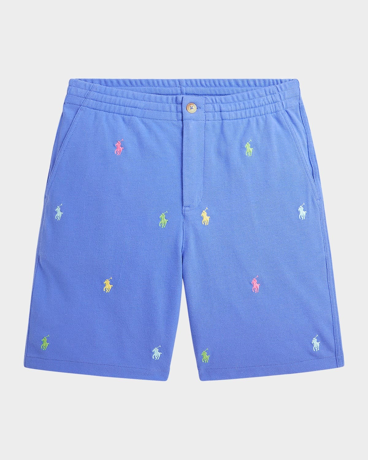 Polo Ralph Lauren Big Boys Polo Pony Mesh Shorts - Scottsdale Blue