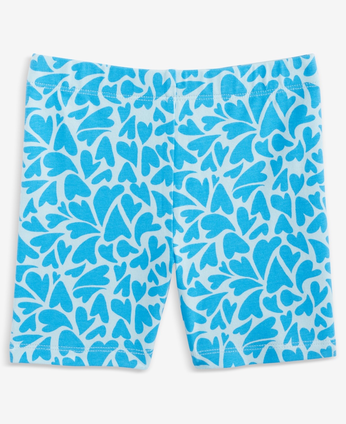 Epic Threads Toddler Girls Aquatic Heart Biker Shorts