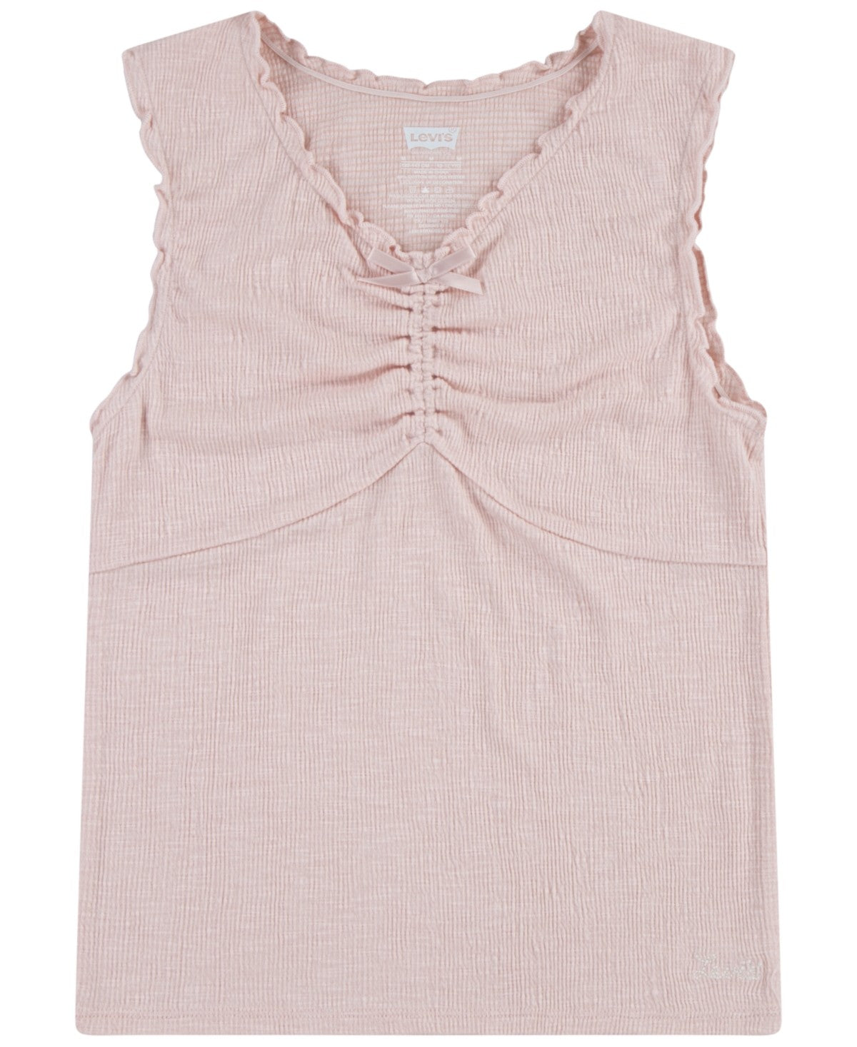 Levi's Big Girls Crinkled Tank T-Shirt