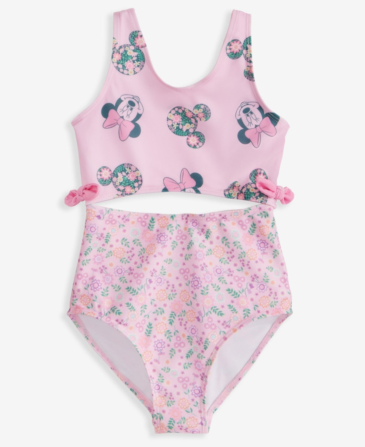 Minnie Mouse Little Girls Minnie Mouse One-Piece Swimsuit