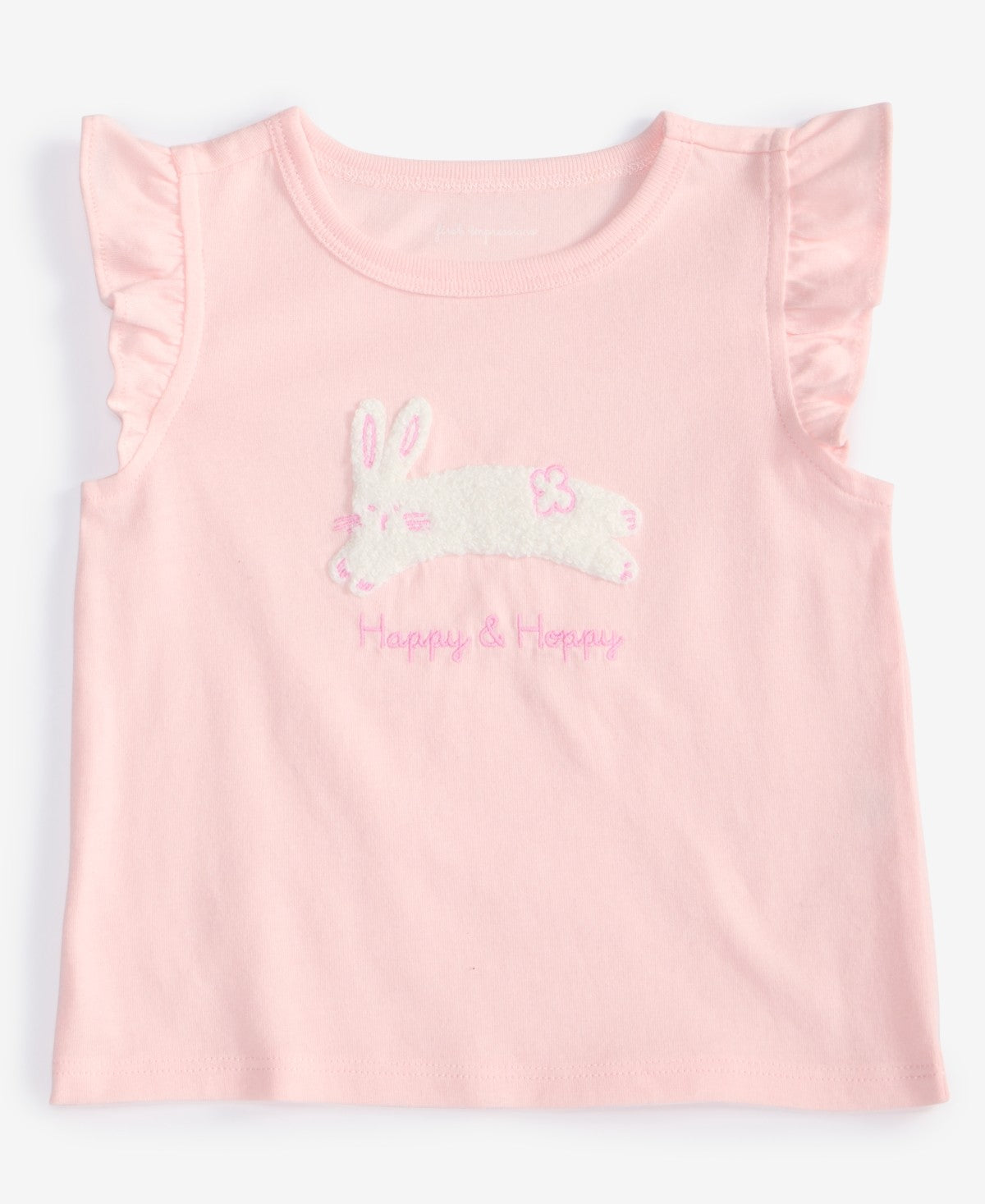 First Impressions Baby Girls Mix and Match Happy & Hoppy Flutter-Sleeve T-Shirt