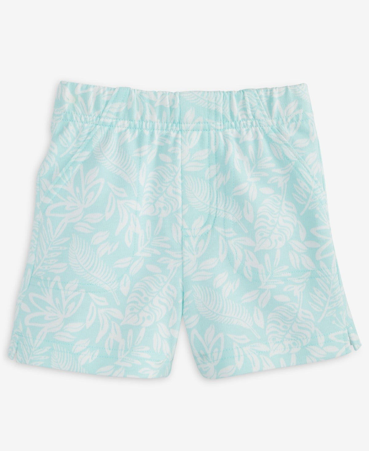 First Impressions Baby Boys Mix and Match Tonal Leaf-Print Shorts