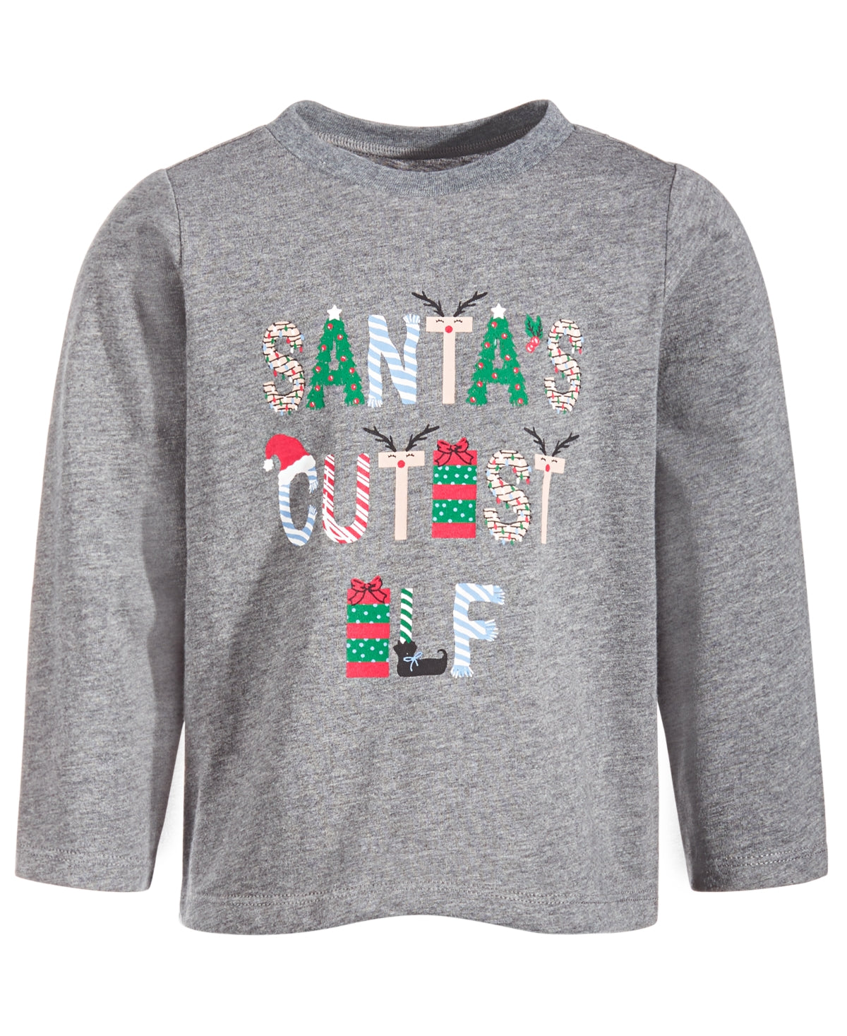 First Impression Baby Boys Cutest Elf Long-Sleeve T-Shirt