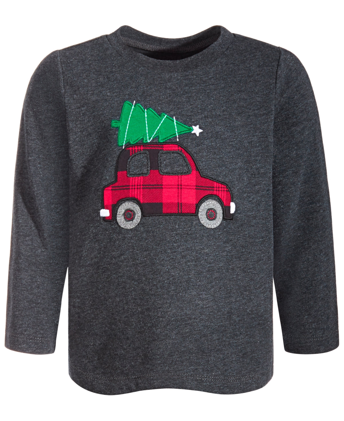 First Impressions Baby Boys Tree on Car T-Shirt