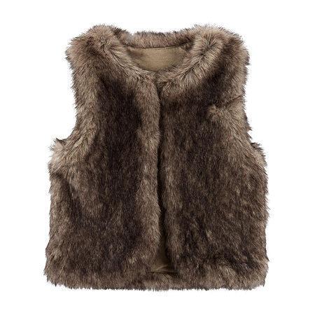 Carter's Toddler Girl Faux Fur Vest