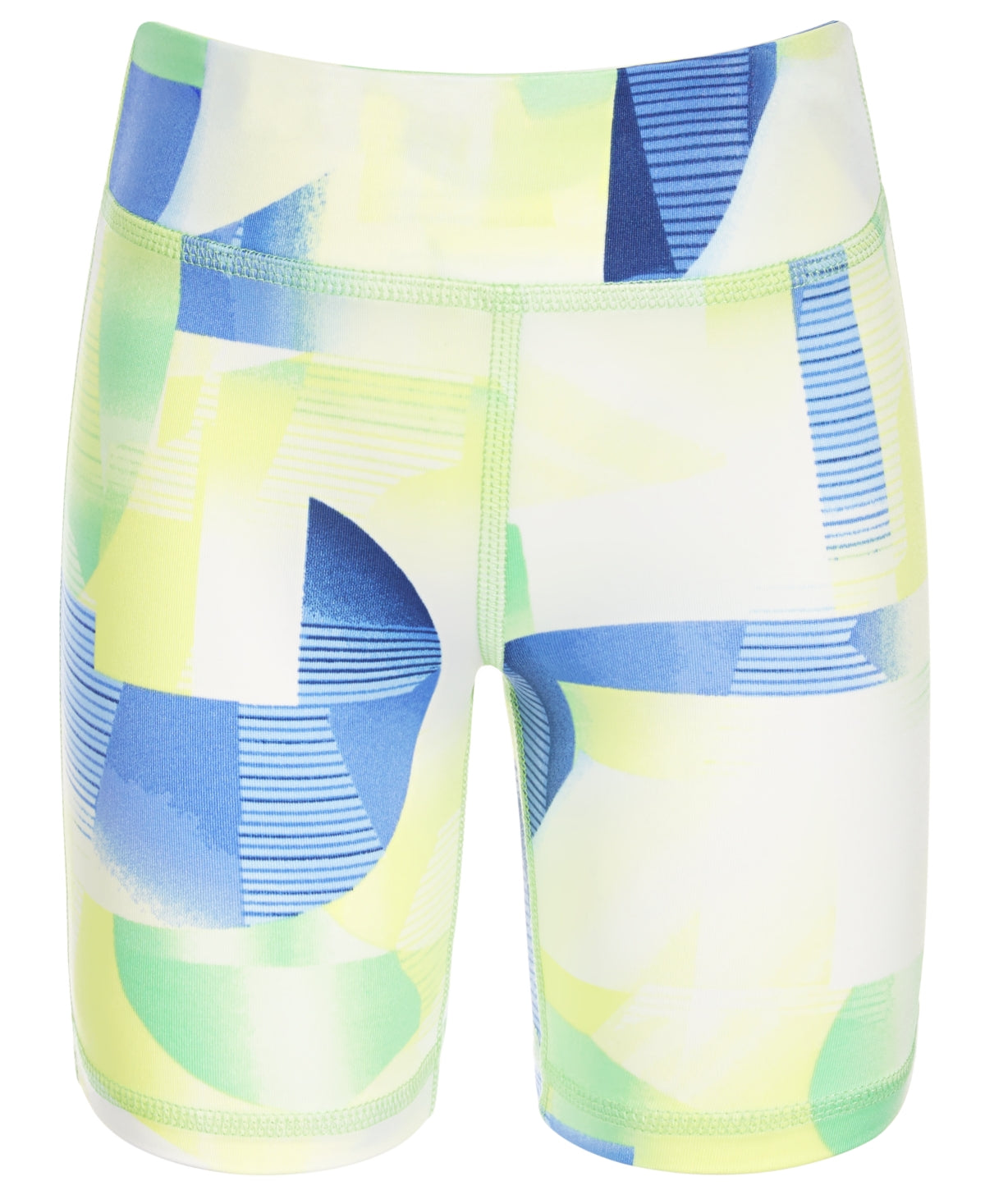ID Ideology Toddler & Little Girls Geo-Print Bicycle Shorts