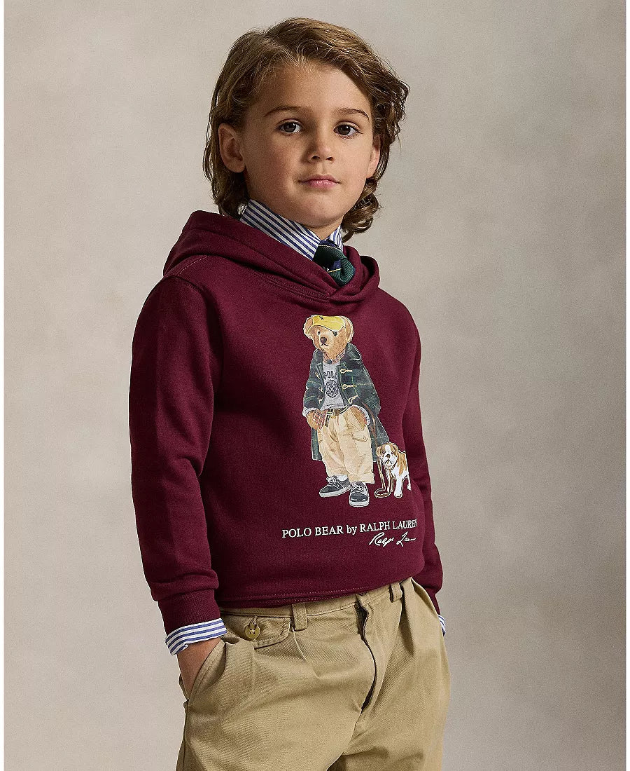 Polo Ralph Lauren Toddler Boys Polo Bear Fleece Hoodie