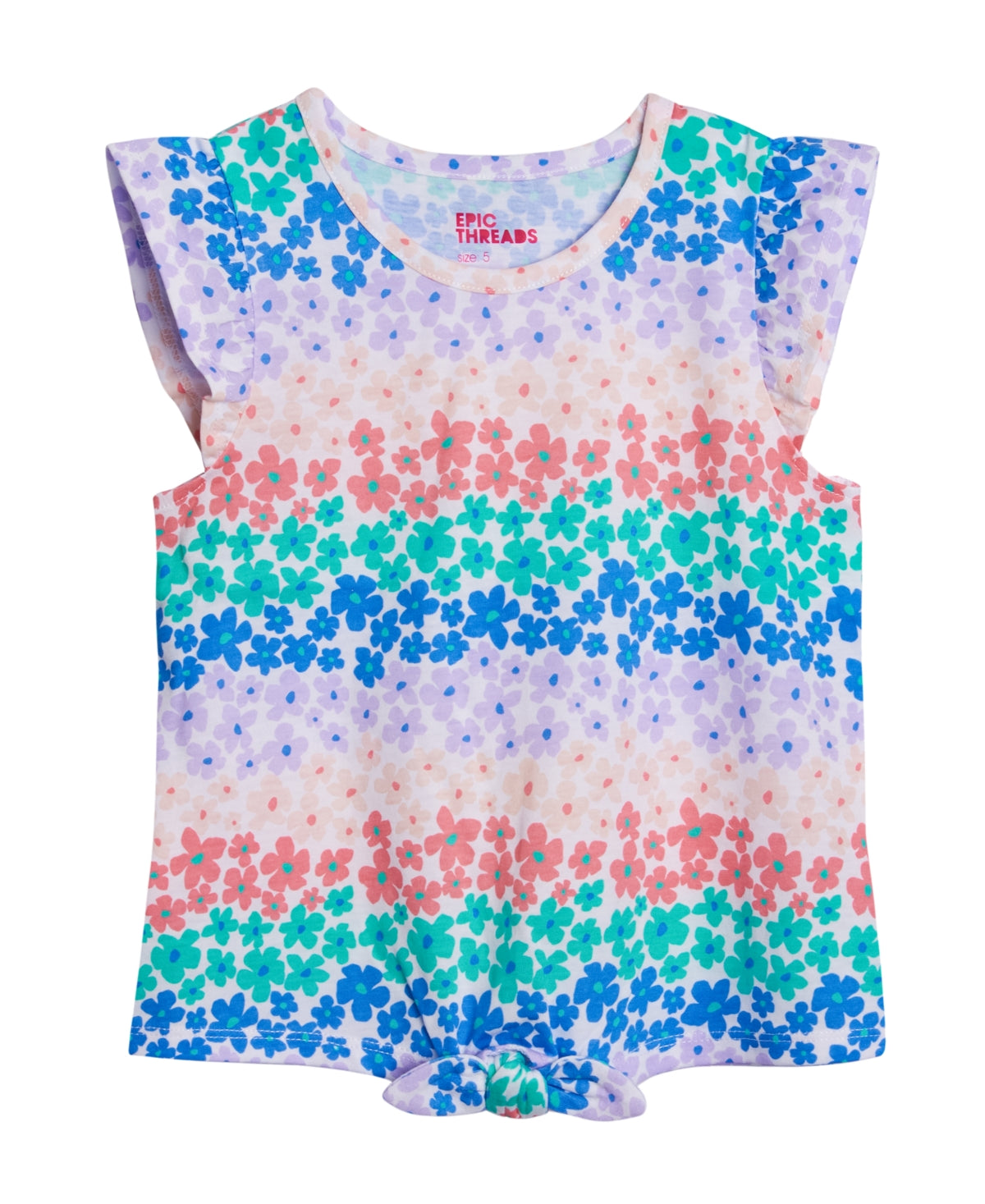 Epic Threads Toddler Girls Flutter Sleeve T-shirt