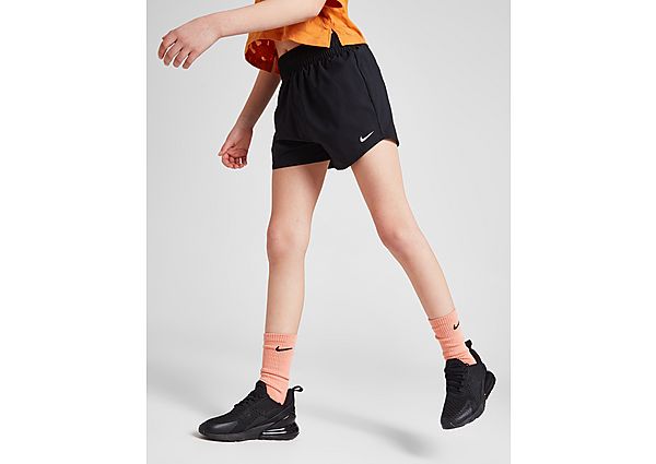 Nike Big Girls One Dri-FIT High-Waisted Woven Training Shorts