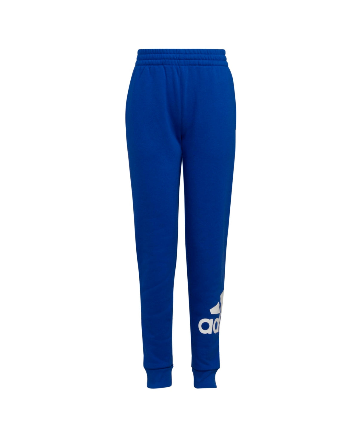 Adidas TEAM ROYAL BLUE Little Boys Elastic Waistband Fleece Joggers