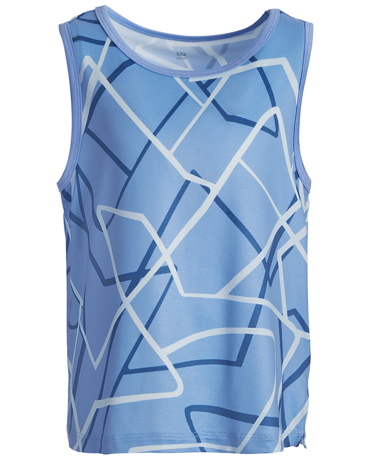 ID Ideology Big Girls Geo-Print Tank Top