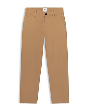 Boss Kidswear Boys' Twill Chino Trousers- Bloomies