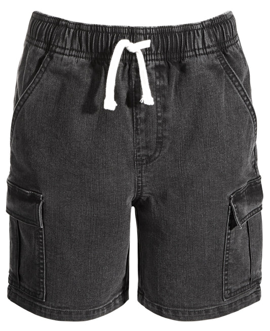 Epic Threads Boys Drawstring Denim Cargo Shorts