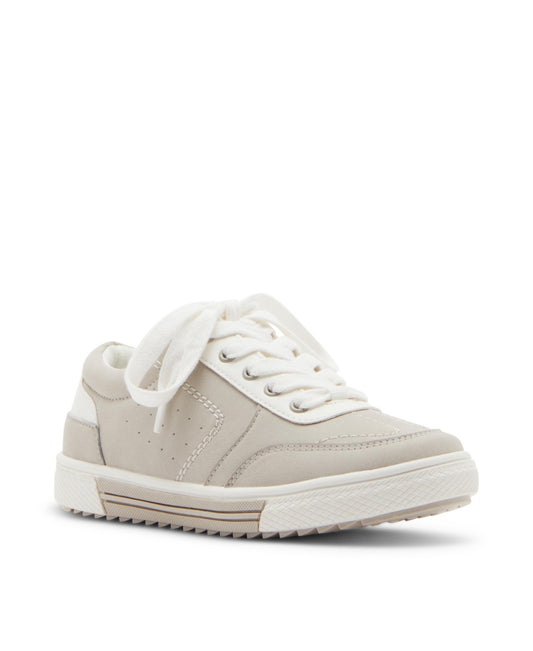 Steve Madden Boys Bpaul Lace up Sneaker - Grey