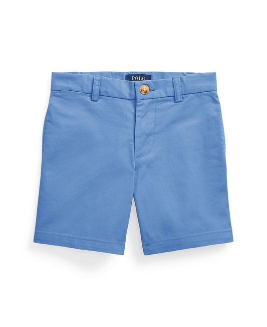 Polo Ralph Lauren Boys Straight Fit Flex Abrasion Twill Shorts - Nimes Blue