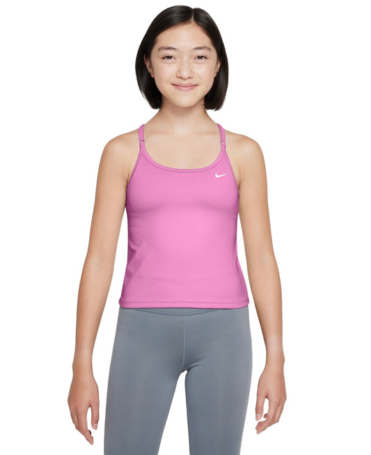 Nike Big Girls Dri-FIT Indy Tank Sports Bra