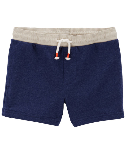 Carter's Boys Pull-on Knit Rec Shorts - Navy