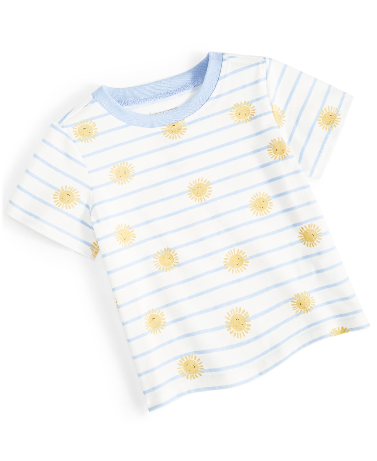 First Impressions Baby Boys Sun-Print Striped T-Shirt