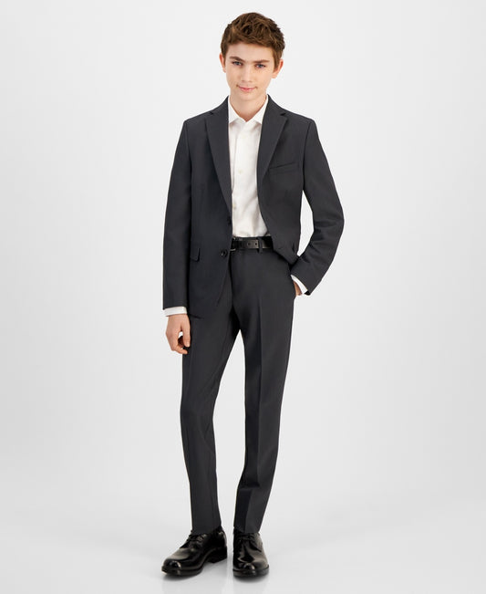 Kenneth Cole Reaction Big Boys Stretch Slim Fit Suit Jacket