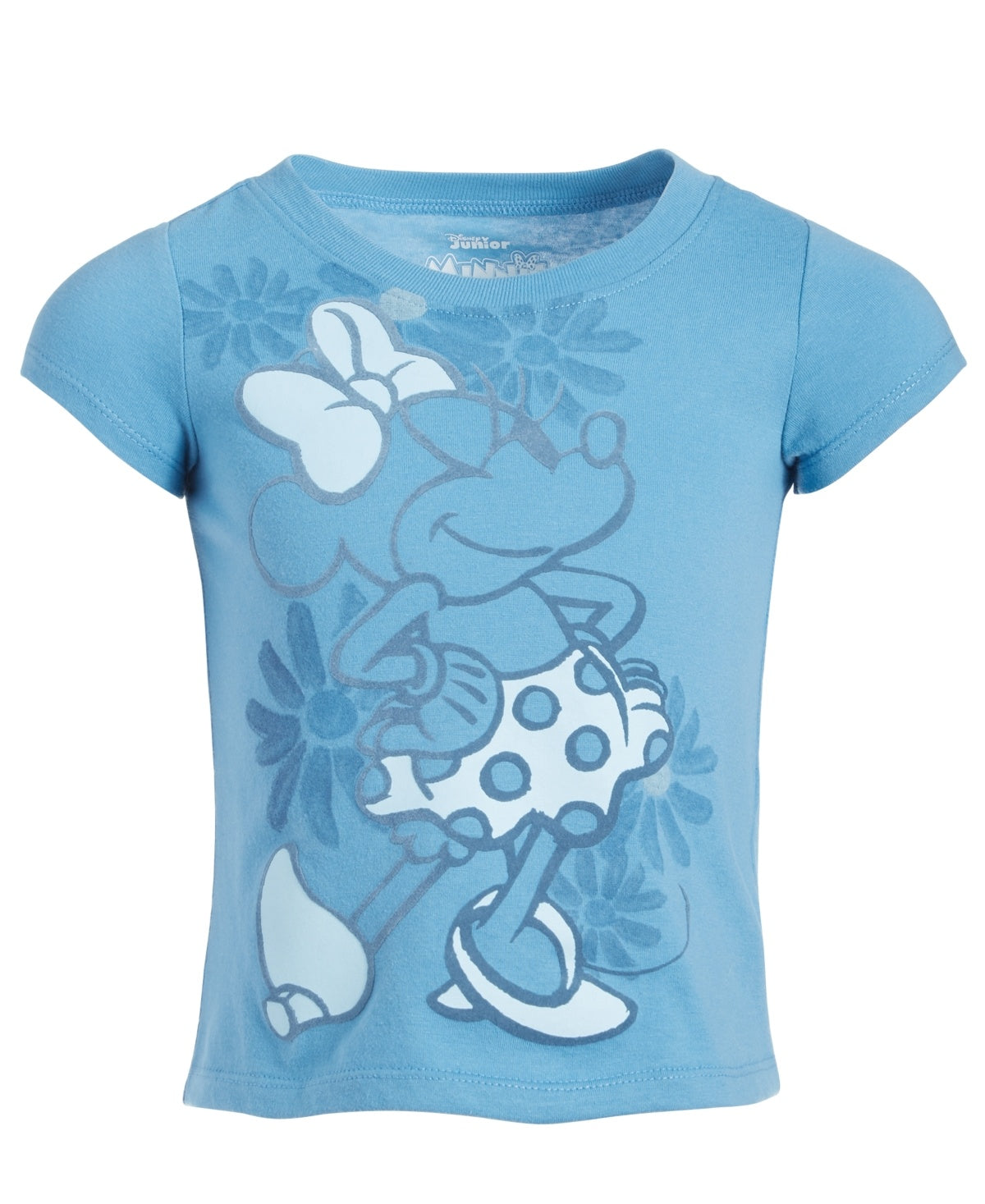 Disney Toddler Girls Minnie Mouse Flocked Graphic T-Shirt