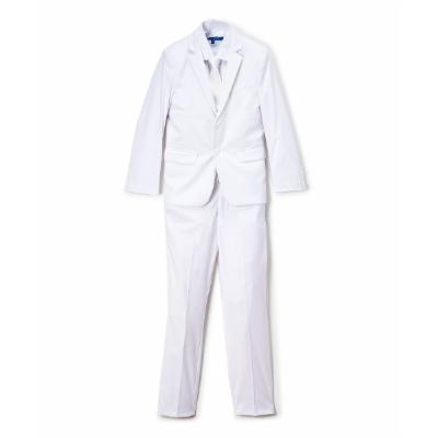 Perry Ellis Big Boy's 5-Piece Shirt, Tie, Jacket, Vest and Pants Solid Suit Set