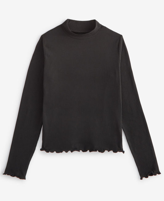 Epic Threads Little & Big Girls Ribbed Mock Neck Top