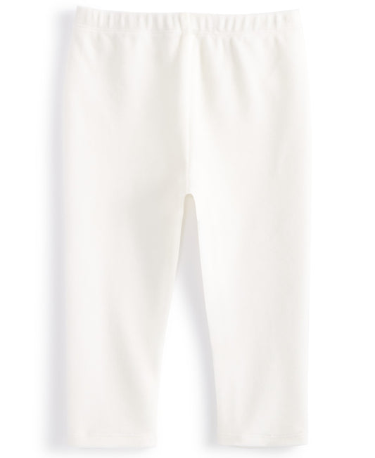 First Impressions Baby Girls Solid Velour Leggings