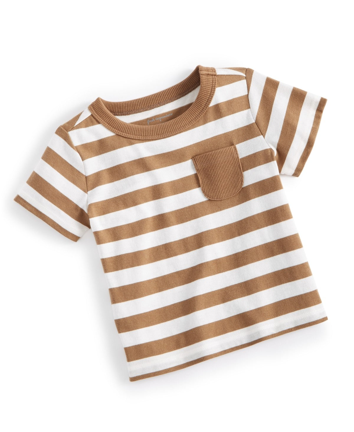 First Impressions Baby Boys Short-Sleeve Striped Jersey T-Shirt