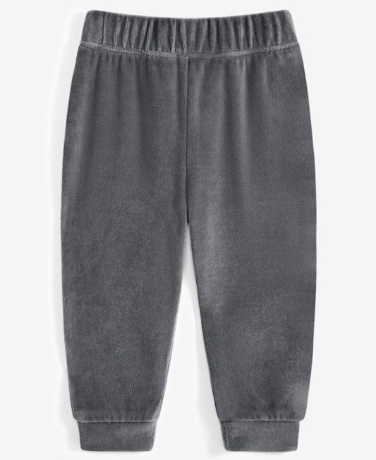 First Impressions Baby Boys Solid Velour Pull-On Pants
