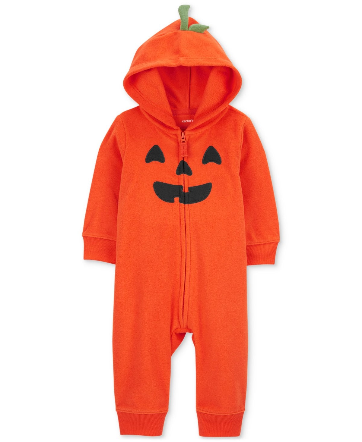 Carter's Baby Halloween Jack-o-Lantern Hooded Jumpsuit - Orange