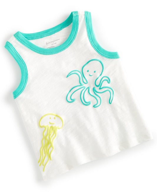 First Impressions Baby Boys Jelling Graphic Tank Top