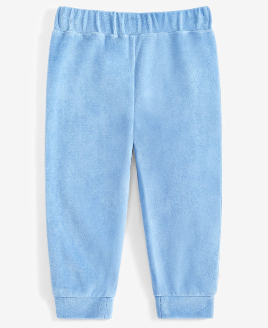 First Impressions Baby Boys Solid Velour Pull-On Pants