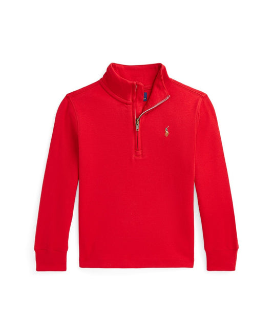 Polo Ralph Lauren Cotton Interlock Quarter-Zip Pullover