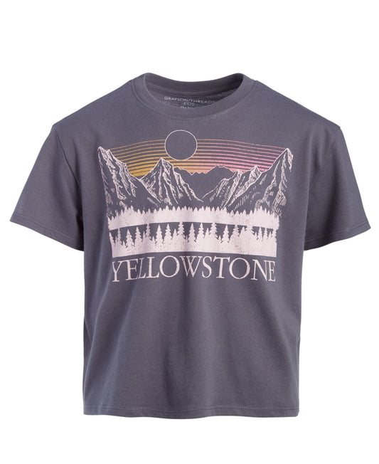 Grayson Threads Kids, the Label Big Girls Yellowstone Graphic Short-Sleeve T-Shirt - Gray