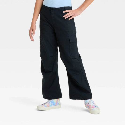 Art Class Girls' Wide Leg Cargo Pants