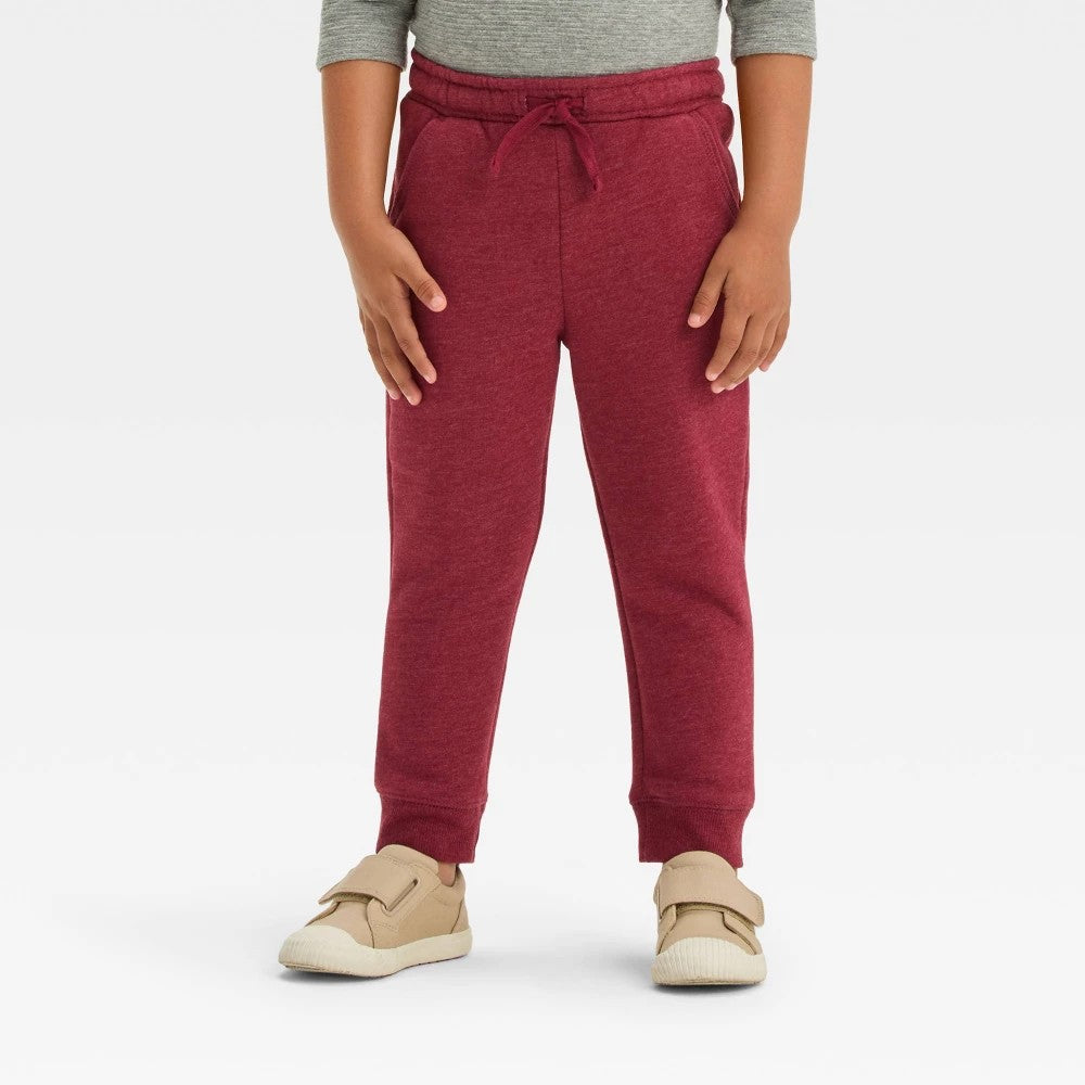 Cat & Jack Toddler Boys' Fleece Pull-on Jogger Pants
