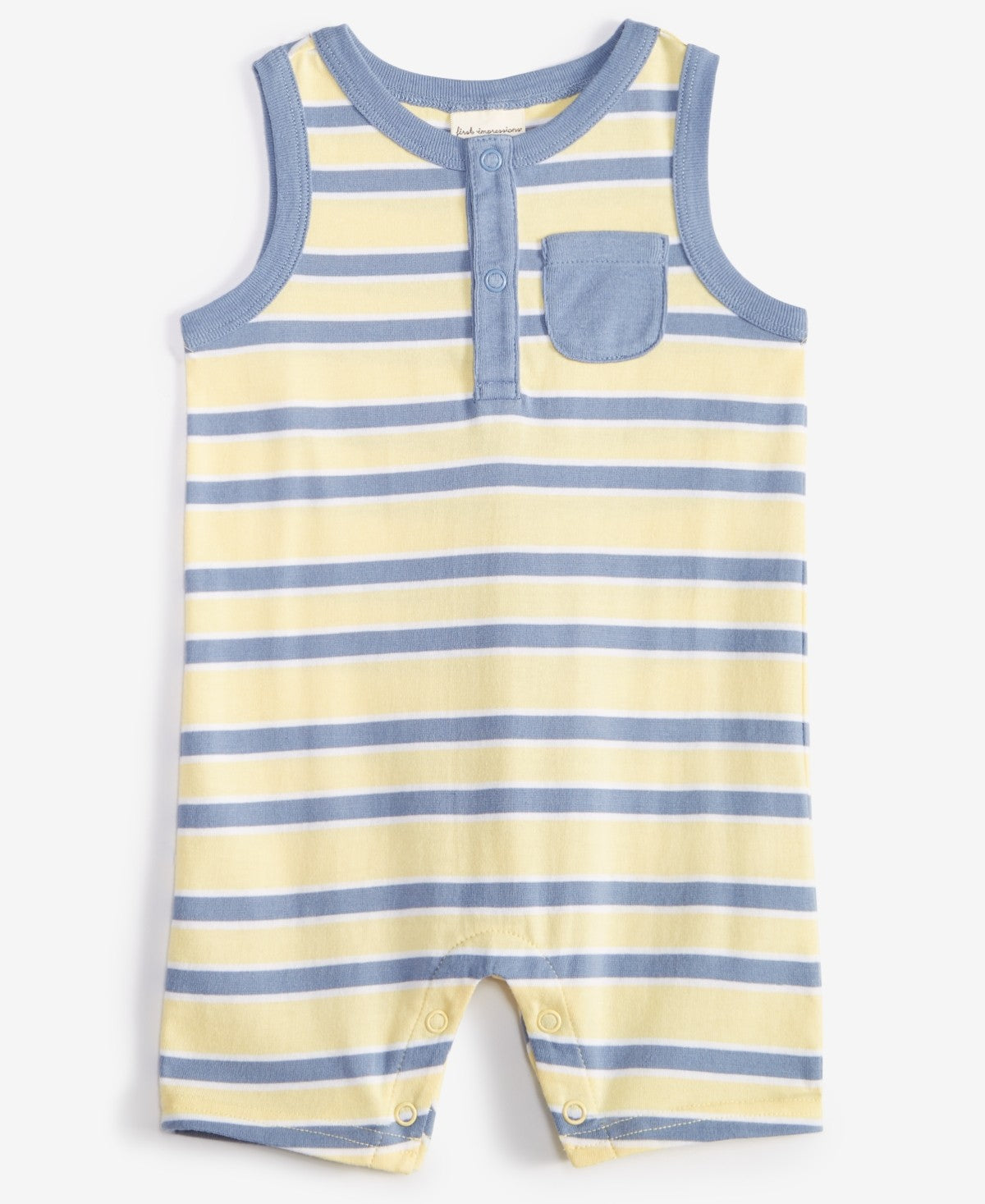 First Impressions Baby Boys Striped Sunsuit