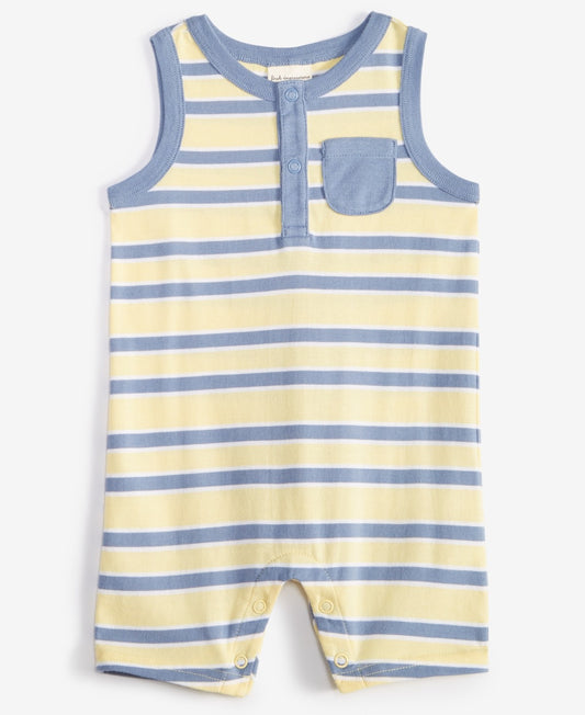 First Impressions Baby Boys Striped Sunsuit