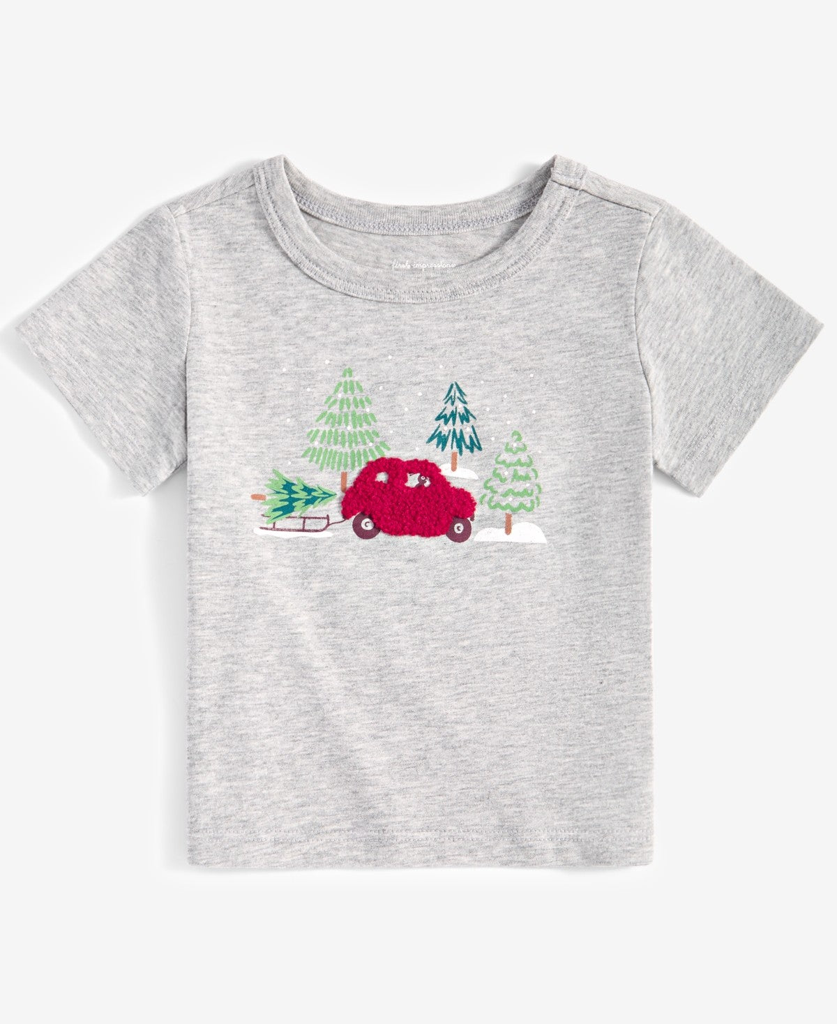 First Impressions Baby Boys Short-Sleeve Driving Ant Graphic T-Shirt