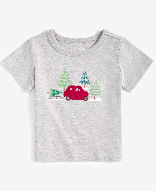 First Impressions Baby Boys Short-Sleeve Driving Ant Graphic T-Shirt