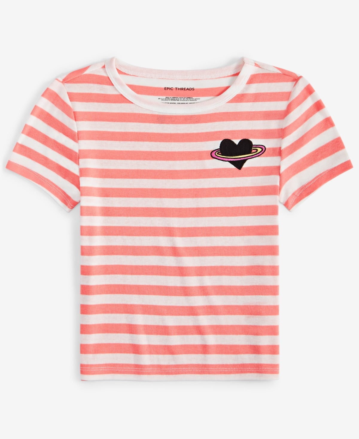Epic Threads Girls Kelsey Stripe Short-Sleeve Baby T-Shirt