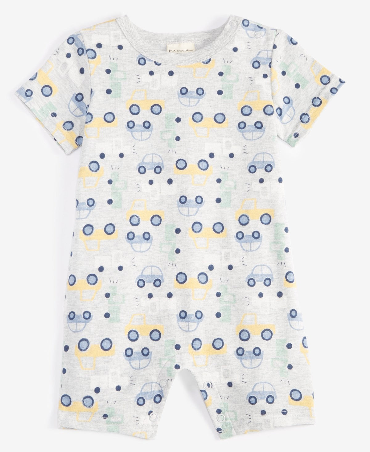 First Impressions Baby Boys Traffic Jam Sunsuit