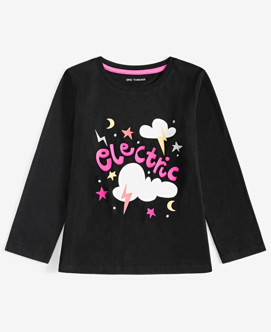 Epic Threads Toddler Girls Electric Graphic Long-Sleeve T-Shirt