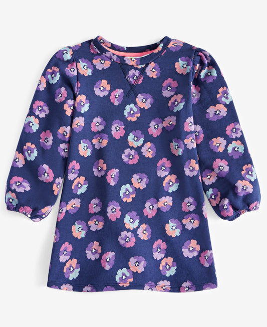 Epic Threads Toddler Girls Dreamy Floral-Print Knit Dress