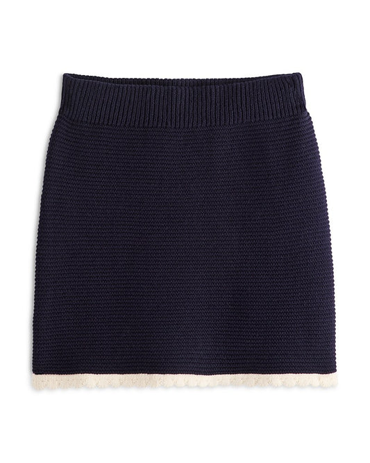 Aqua Girls' Takedown Crochet Skirt