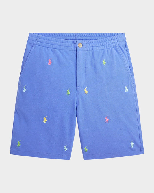 Polo Ralph Lauren Big Boys Polo Pony Mesh Shorts - Scottsdale Blue